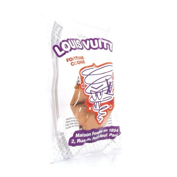 LOUIS VUITTON Fortune Cookie Bag in Monogram Leather and Printed PVC - EUC - Picture 4 of 13